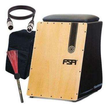 Imagem de Cajon Eletrico Fsa Confort Fca4501 Cap Dupla Capa Cabo Vasso