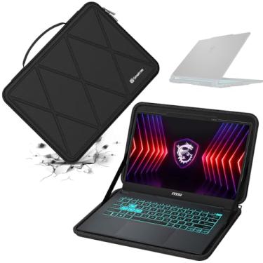Imagem de Smatree Capa protetora rígida de EVA compatível com MSI Cyborg 14 A13Ux/A13Vx de 35.6 cm, para MSI Creator M14 A13V fina e antichoque de 14 polegadas (X8258)