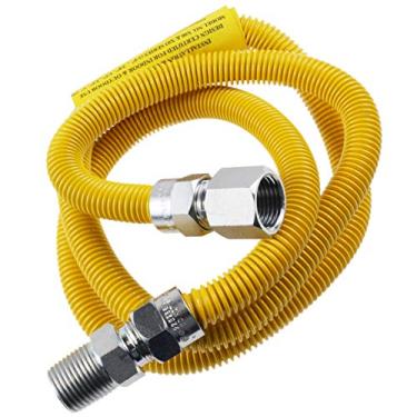 Imagem de Supplying Demand 203-3132 Conector de gás para secadora de roupas de 1,2 cm de diâmetro externo