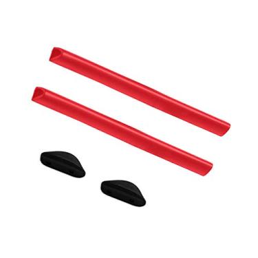 Imagem de Kits de borracha de substituição para óculos de sol Oakley Triggerman OO9266 - Vermelho