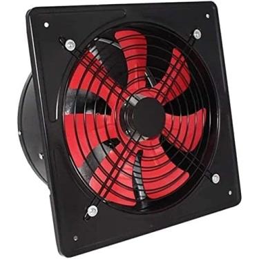 Imagem de Exaustor Ventilador de banheiro Exaustor industrial 250mm 2100m3 / H, Dispositivo de extração axial de metal pesado de baixo ruído Ventiladores de banheiro