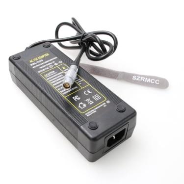 Imagem de SZRMCC Adaptador de fonte de alimentação CA CC fêmea de 6 pinos 15V 10A para câmera RED Epic Scarlet DSMC1 DSMC2