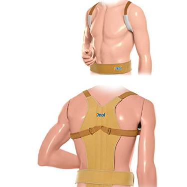 Imagem de Corretor Postural Completo, Ideal Produtos Ortopédicos, Bege, G