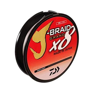 Imagem de Daiwa J-BRAID GRAND 8X 300YDS SPOOL DE ENCHIMENTO LUZ CINZA