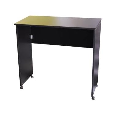 Imagem de Mesa Escrivaninha Para Escritório Estudos Multiuso Dobrável Home Office MDF - Cor Preto - Cód.701