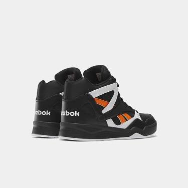 Imagem de Reebok Tênis de basquete unissex adulto Bb4590 cano alto, Smash Laranja/Preto/Branco, 41 BR