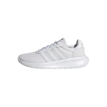 Imagem de adidas Tênis de corrida feminino Lite Racer 3.0, Ftwr Branco Ftwr Branco Cinza Dois, 40