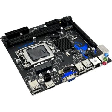 Imagem de Placa Mãe H61S Micro-atx Chipset Intel H61 Audio LGA 1155 16GB de RAM DDR3 4 portas SATA II USB 2.0 Para Processadores Pentium e Celeron 2ª e 3ª Geração - Aitek DELTA H61MK