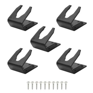 Imagem de Pacote com 5 suportes universais de scanner de código de barras, suporte de leitura de código de barras, suporte de parede para leitor de código de barras, adequado para Zebra Symbol LS2208 DS2278