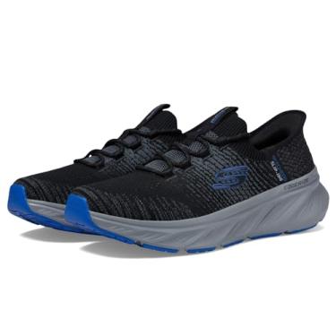 Imagem de Skechers Tênis masculino Edgeride Raygo Hands Free Slip-in, Preto/azul, 37