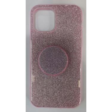 Imagem de Capa Capinha iphone 12 mini tela 5.4 Glitter Brilhante Diversas Cores 