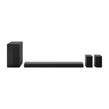 Imagem de Home Theater Soundbar LG S70TR, 5.1.1 Canais, Bluetooth, Dolby Atmos, DTS X, Caixas Traseiras Sem Fio, AI Sound Pro, WOW Sinergy, HDMI - 500W RMS