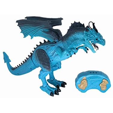 Imagem de Dragão De Controle Remoto Criaturas Rc - Azul - Candide, Candide
