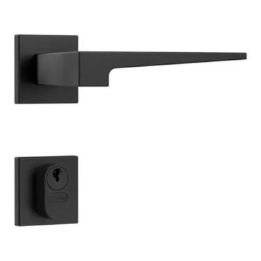 Imagem de Fechadura Porta Externa Broca 40MM Stam 3200 Quadrada Preto