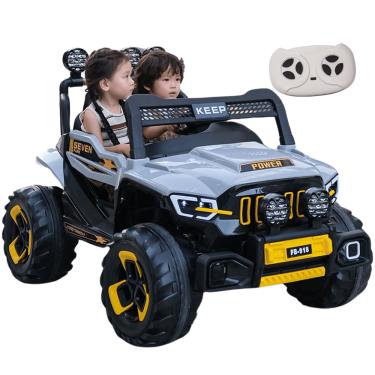 Imagem de Carro Eletrico Zippy Toys Super Cross 4x4 12V Controle Cinza