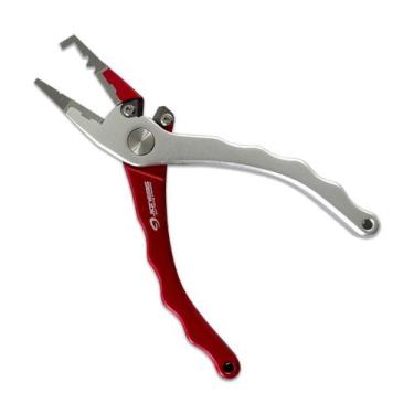 Imagem de Alicate Pesca Multiuso Alumínio Jignesis Fap-051 - Vermelho - V-Fox