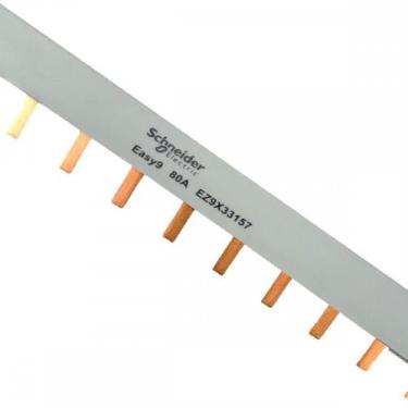 Imagem de Barramento Schneider Easy9 Monofasico Din Para 57 Disjuntores 80A. - E