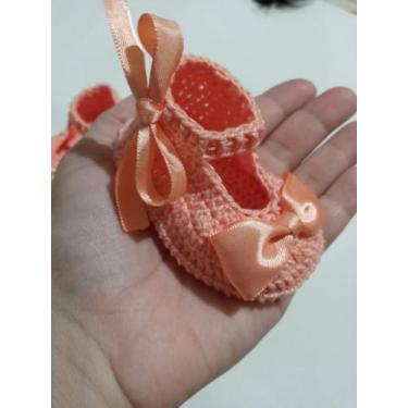 Imagem de sapatosapatinho infantil bebê rn recém nascido saída maternidade - smf