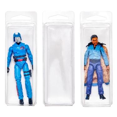 Imagem de Platinum Protectors Action Figure Clamshell Blister Case for Loose 3.75" Vintage & New GI Joe or SW Figures (50 Pack)