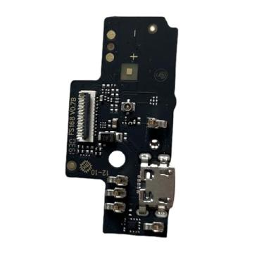 Imagem de zhxchzhi Substituição da placa de microfone do conector da base de carregamento OEM para Alcatel 1V 2019 5001 5001D
