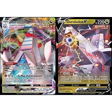 Imagem de Duraludon V & Vmax - Evolving Skies - Pokemon Ultra Rare Lot - 122/203 & 123/203