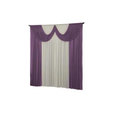 Imagem de Cortina Quarto E Sala Paris 2 Metros Malha Gel 2.00x1.70 - Dennis Conf