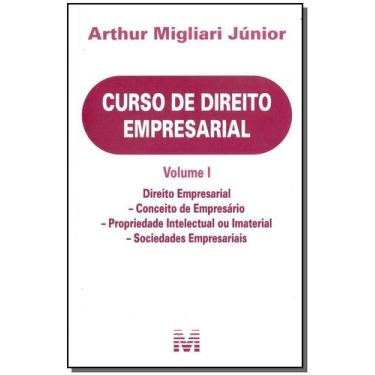Imagem de Livro - Curso de direito empresarial - Volume I - 1 ed./2018