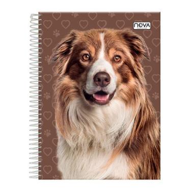 Imagem de Caderno Pet 1 Matéria Escolar Juvenil Espiral Capa Dura - Papelaria St