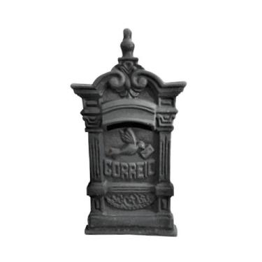Imagem de Caixa Correio Ferro Fundido Pombo Pequena Sem Pé 50x27cm - Fundição Jo