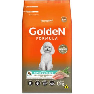Imagem de GoldeN Formula Cães Adultos Porte Pequeno Frango & Arroz 1 kg - PREMIE