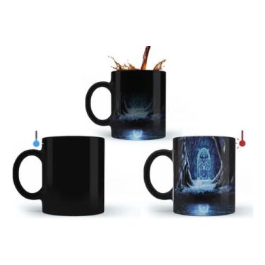Imagem de Caneca Mágica Portão De Moria Senhor Dos Aneis - Mega Oferta - NG Deco