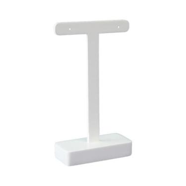 Imagem de Expositor de Joias Brinco - T -"G" - Mdf Madeira Branco Laca - J&F