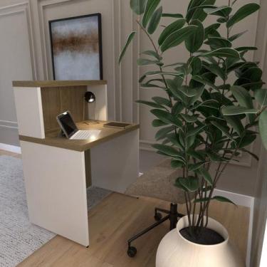 Imagem de Balcão de Atendimento para Recepção - Pequeno 80cm de Largura - Bramov