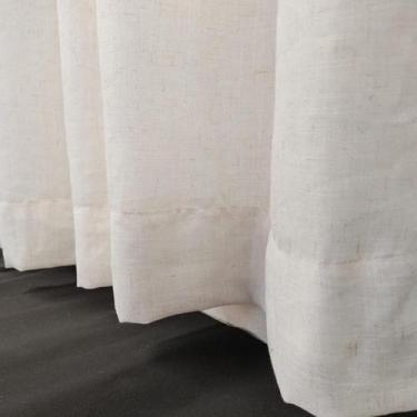 Imagem de Cortina Voil Gaze Linho Forro Sala Porta Janela 3,00x2,50 - Salvatex C