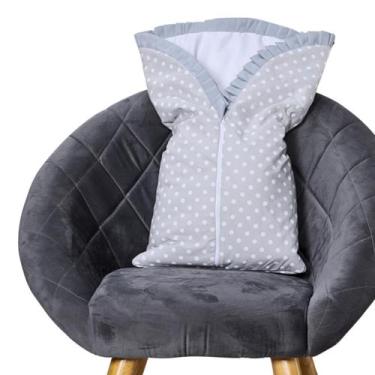 Imagem de Saco de Dormir para Bebê Inverno Estampado Acolchoado com Zíper 100% A