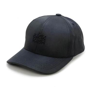 Imagem de Boné Back Wash Snapback Preto, Único, Preto
