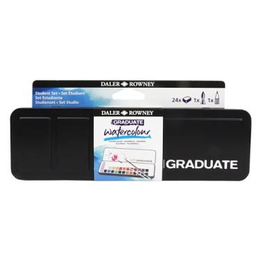 Imagem de DALER ROWNEY Graduate Watercolor Aquarela em Pastilha com Estojo 24 Cores