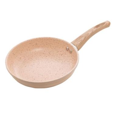 Imagem de Frigideira 20cm Indução Rev. Cerâmico Granilite Bege Lyor