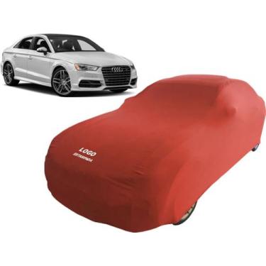 Imagem de Capa Para Proteger Carro Audi  A3 Sedan Resistente - Mz, Vermelha