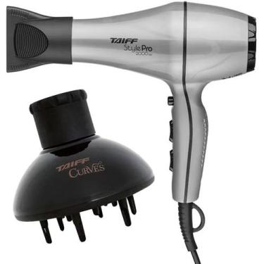 Imagem de Secador Taiff Style Pro 2000W Com Difusor De Cachos Taiff Curves, 110V