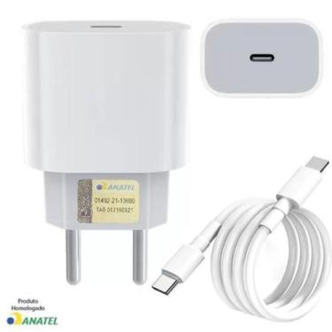 Imagem de Carregador Turbo 20W Tipo C Compatível Samsung Galaxy A15 M15 A54 A55 