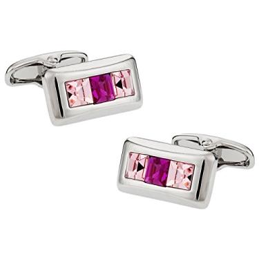 Imagem de Abotoaduras de cristal Cuff-Daddy em rosa
