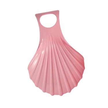 Imagem de Colaxi Trenó de neve Tobogã Trenó portátil prático Brinquedo de neve de inverno Trenó de areia para férias Quintal Esportes de inverno Atividades ao ar livre, Rosa