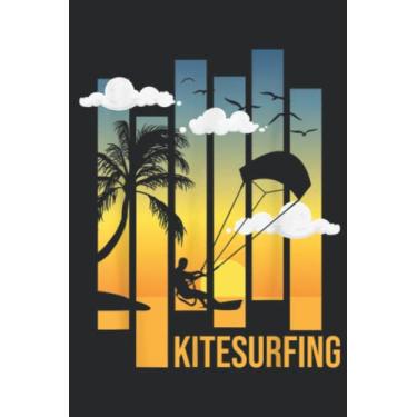 Imagem de Kitesurfing Kiteboarding Kiteboarder Kitesurfer Saying: Lined Journal Notebook To Do Schedule, Medium 6x9 Inches, 100 Pages, Printed Cover