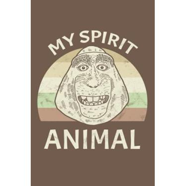 Imagem de Affe – Mein Spirit Animal: Notizbuch (120 Seiten, 15x23cm, gepunktet) Dotted Bullet Grid Tagebuch Journal