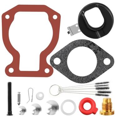 Imagem de SOAJEE Kit de reconstrução de carburador 398453 compatível com motor de barco externo Johnson Evinrude OMC BRP 3HP 4HP 4.5HP 5HP 6HP 7.5HP 8HP 9.9HP 14HP 15HP 386698 389786 391305 391937 398452 498452