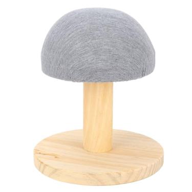 Imagem de Tábua de Passar Roupa de Madeira do sutiã, Mini Tamborete Acolchoado de Ferro da Placa do Descanso da Luva Com Base Redonda para o Presunto Pequeno da Almofada de Pressão