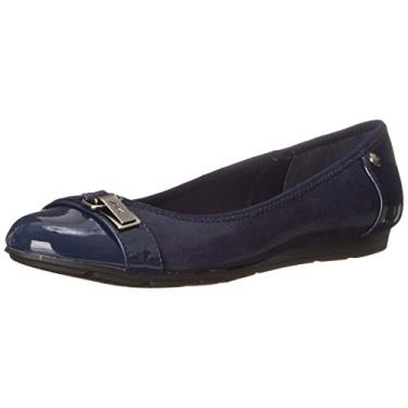 Imagem de Anne Klein Sapatilha feminina Able Comfortable Ballet, Azul marino, 35