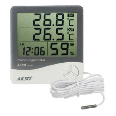 Imagem de Termo-higrômetro Digital -10 a 50°C, Sensor Externo