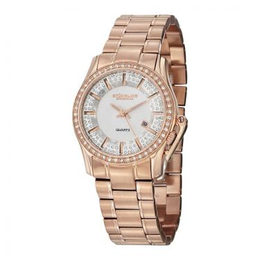 Imagem de Relógio Feminino Stuhrling Calliope 910 Quartzo 34mm, Ouro Rosa